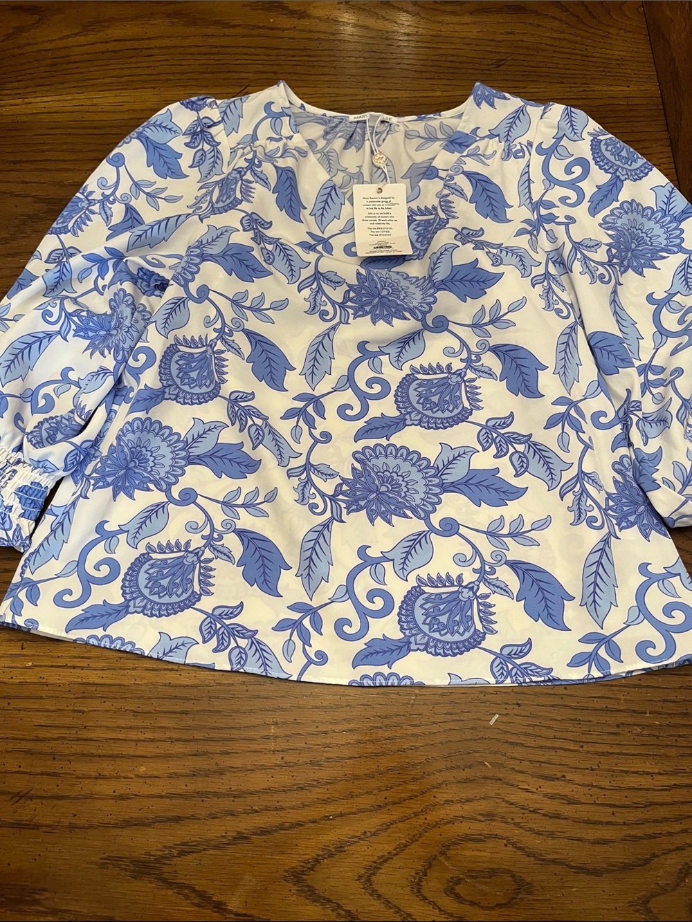 Mary‎ Square Ashlyn Top, size extra small, new with tags